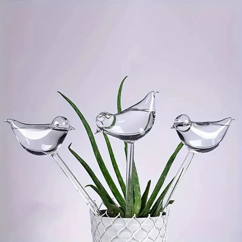 Automatic Water Dispenser for Birds Plastic Imitation Glass Water Dispenser Travel Drip Machine Pivot Water Dispenser Circula
