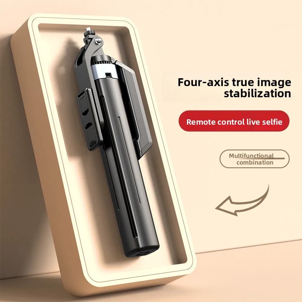 Treppiede Bluetooth Selfie Stick Bastone selfie telescopico portatile regolabile Supporto per selfie leggero portatile