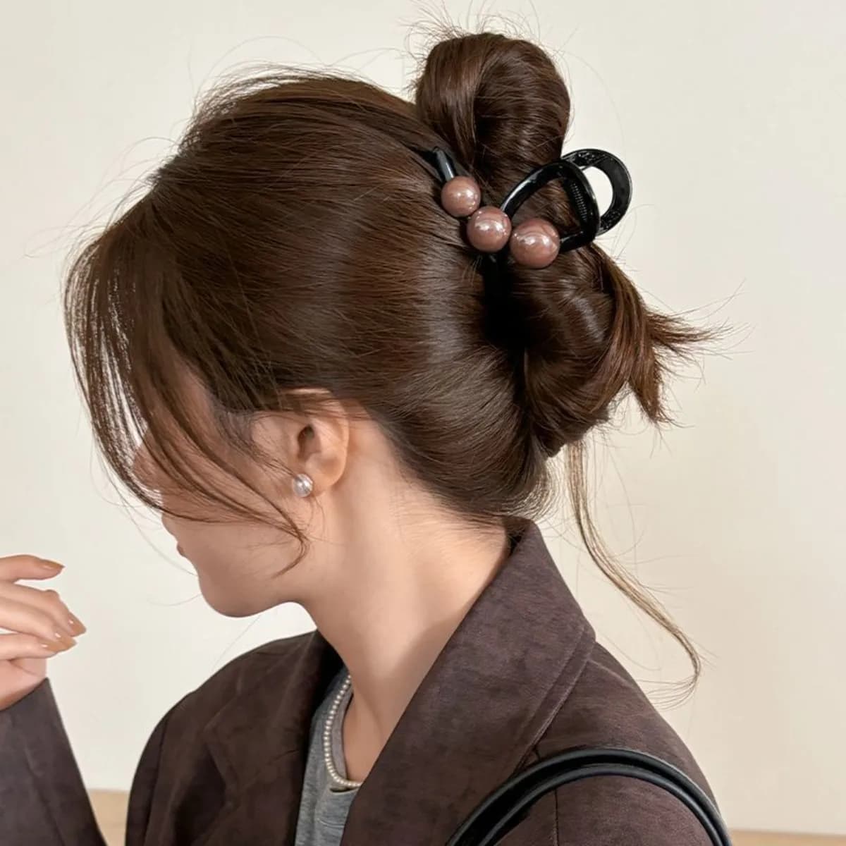 Elegant Single Side Saw Hair Clip, Premium Work, Versatile for Daily Styling, Romantic Gift and Fashion