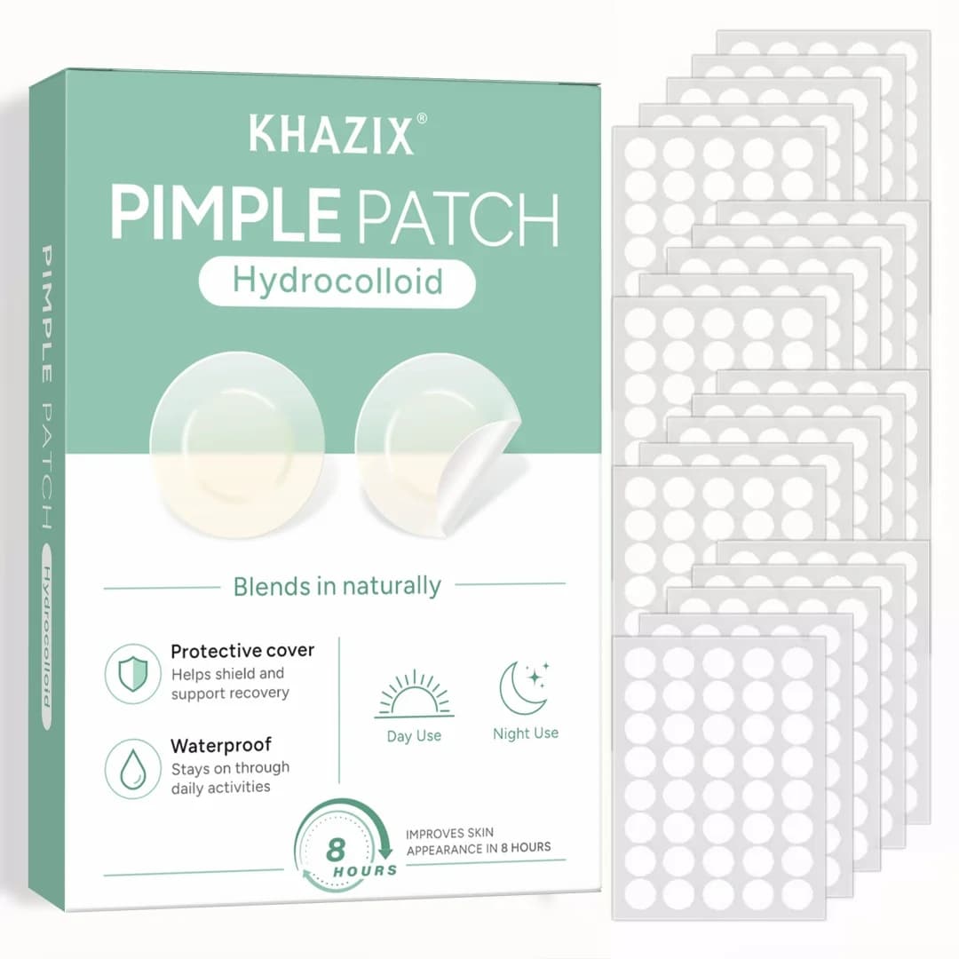 80/200/400Pcs Mini Hydrocolloid Face Patches, Ultra Thin Small Size, Invisible Clear Concealer Stickers, Waterproof Daily Use