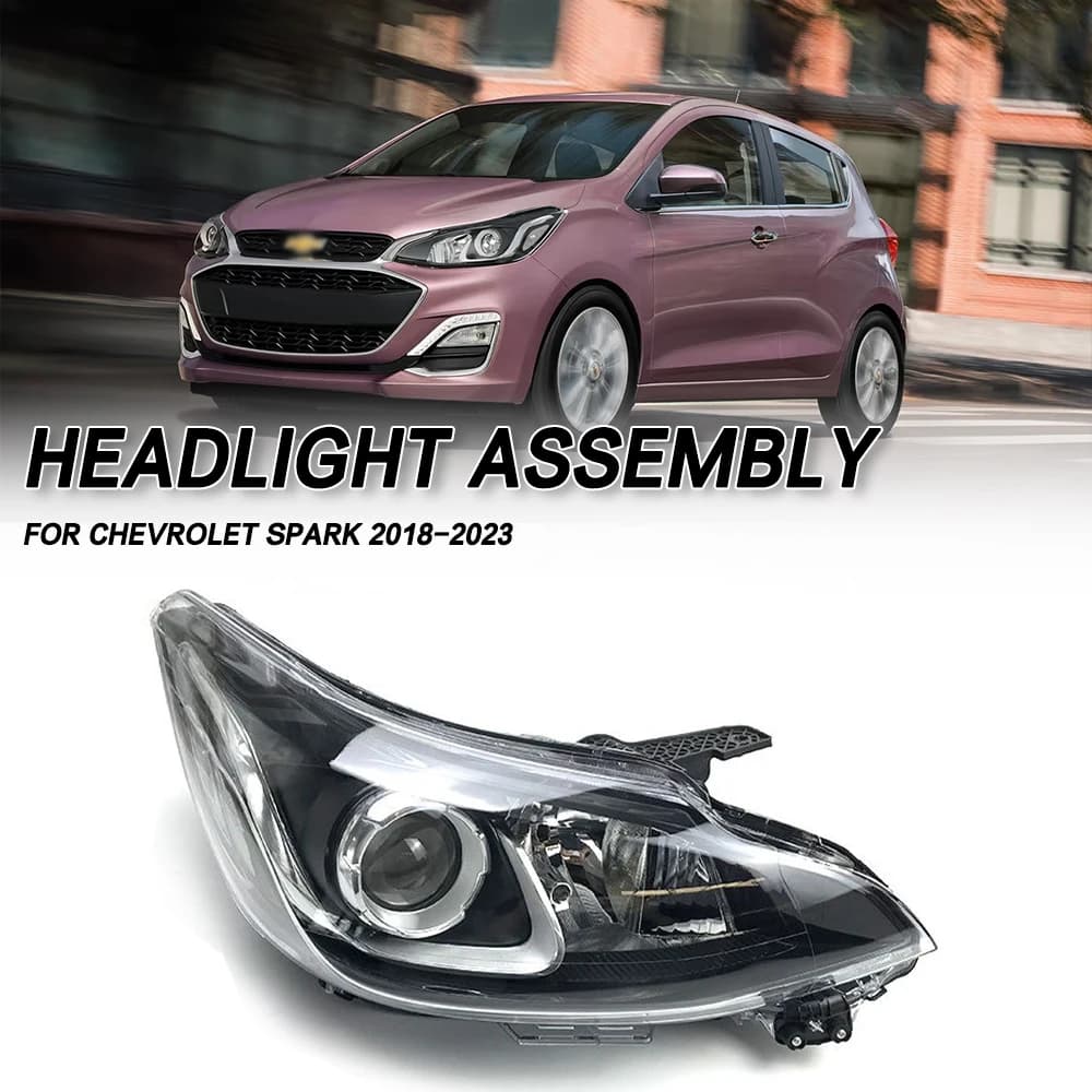 Faro Anteriore Sinistro/Destro per Chevrolet Spark 2018 2019 2020 2021 2022 2023
