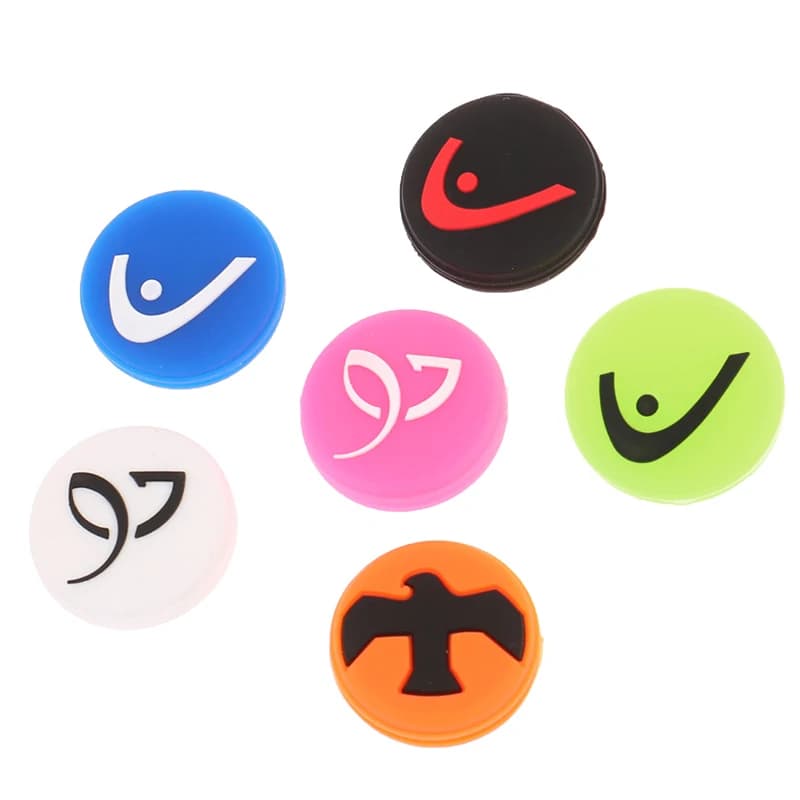 Ammortizzatore per racchetta da tennis, antivibrazioni in silicone, accessori per racchette da tennis.