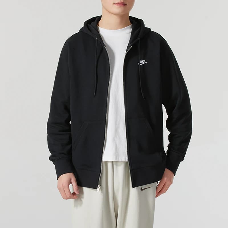 Nike Abbigliamento casual da uomo Running Sports Top Giacca con cappuccio antivento da esterno Fn3885-010