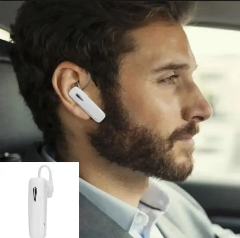 M163 Single headset stereo Mini earphone compatible Bluetooth for smartphone Wireless earphones with microphone Call in speakerphone