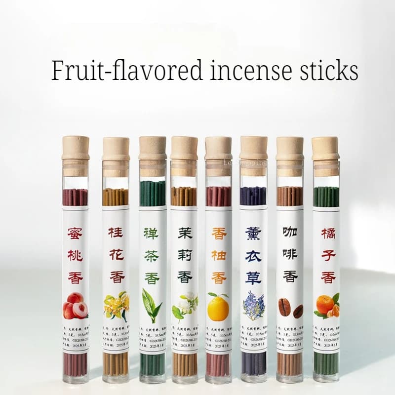 5g Natural Incense Sticks/Osmanthus Lavender Pomelo Zen Meaning Indoor Hotel Bathroom Purify The Air and Remove Odors Joss Stick