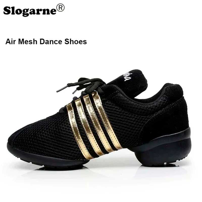 Women's Dance Shoes Unisex Men's Jazz Shoes Soft Dance Sneakers Yoga Sport Cotton Tango Ballroom Modern Jazz Shoes Dance