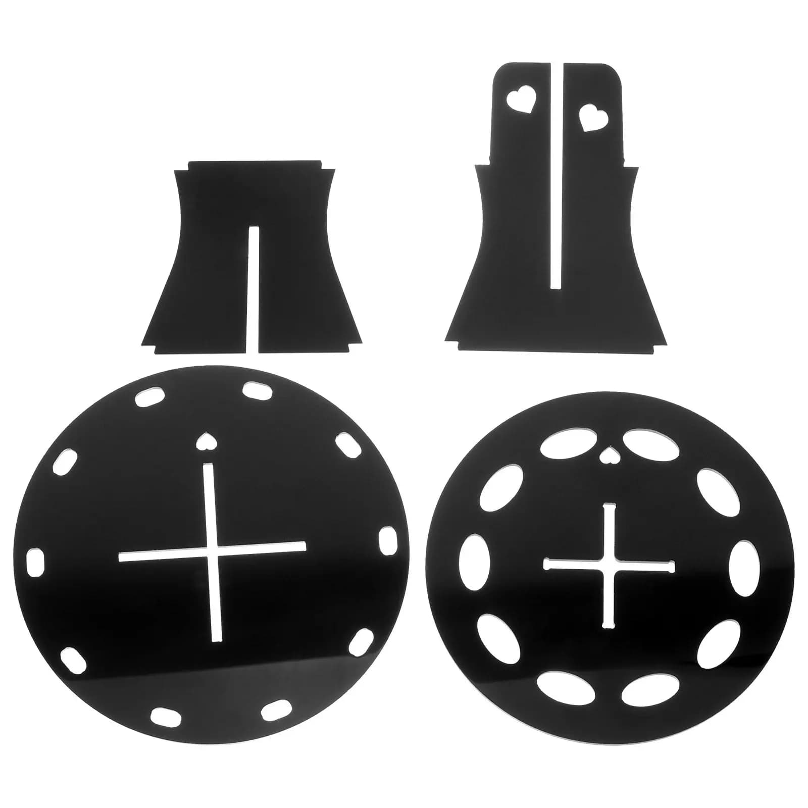 Drying Brushes 10 Holes, Tree Shape Acrylic Organizer, Portable and Easy to Fit, Makeup Brush Display