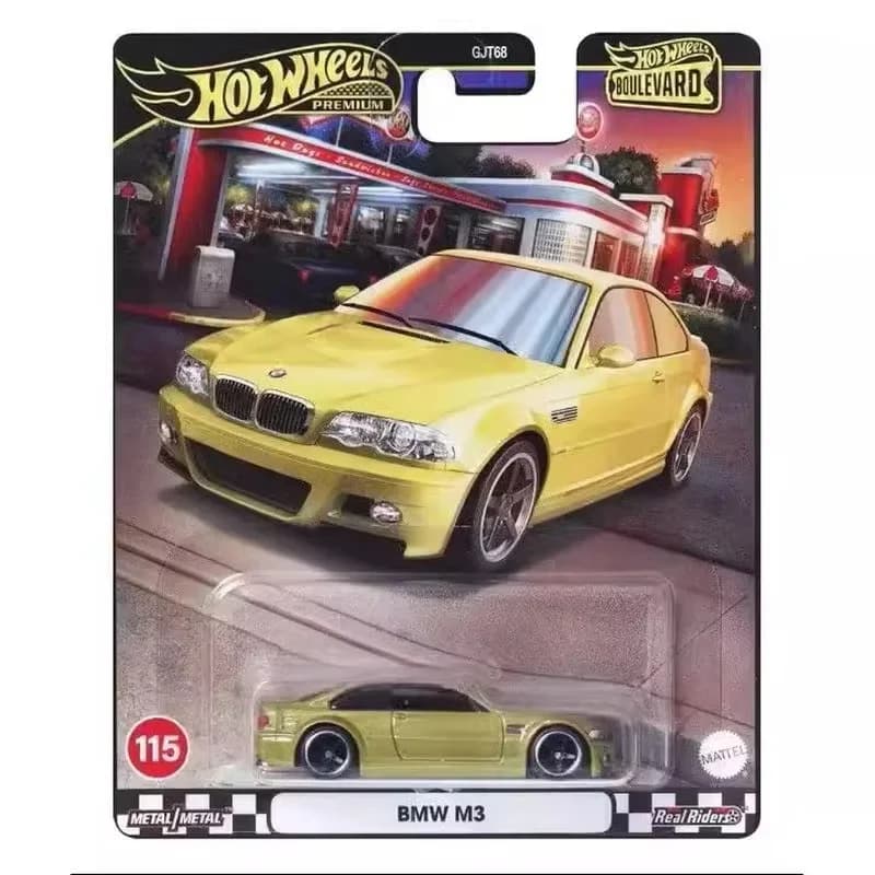 Nuovo genuino Hot Wheels Boulevard Mix 5 Gjt68 1:64 Diecast Model Collezione di veicoli per auto Set di 5 in magazzino Boy Toy Festival Gift