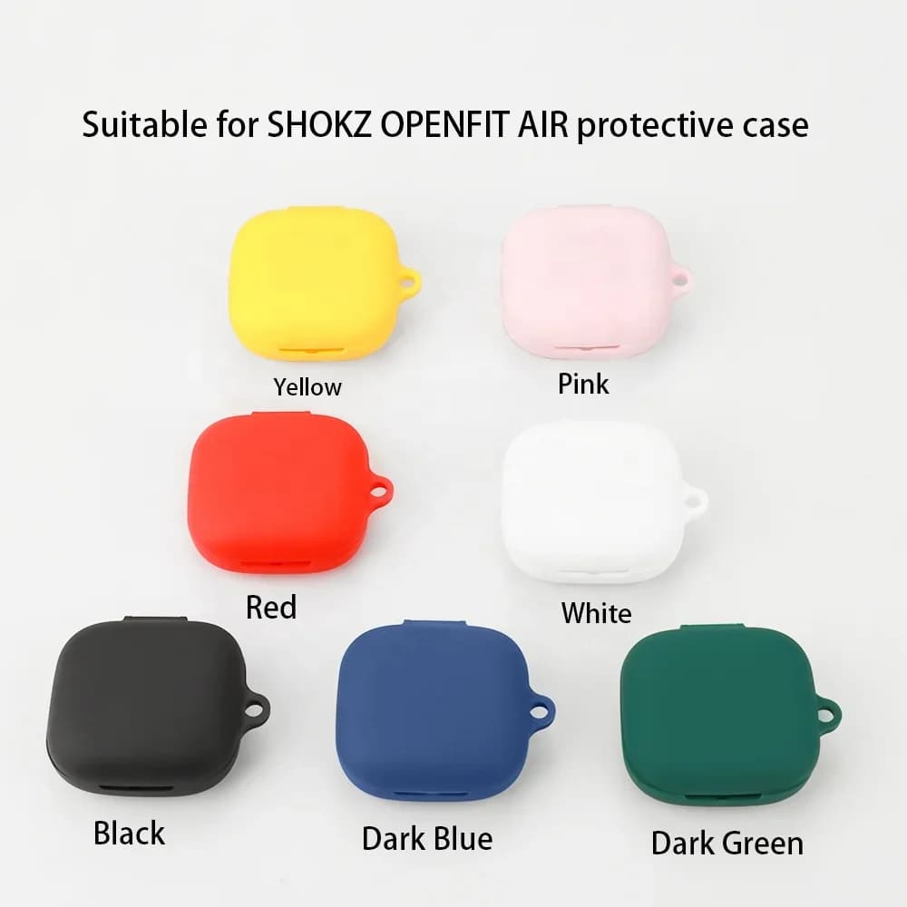 For Shokz OpenFit Air Silicone Case Cover T511 Accessories for wireless earphones Headphone Case