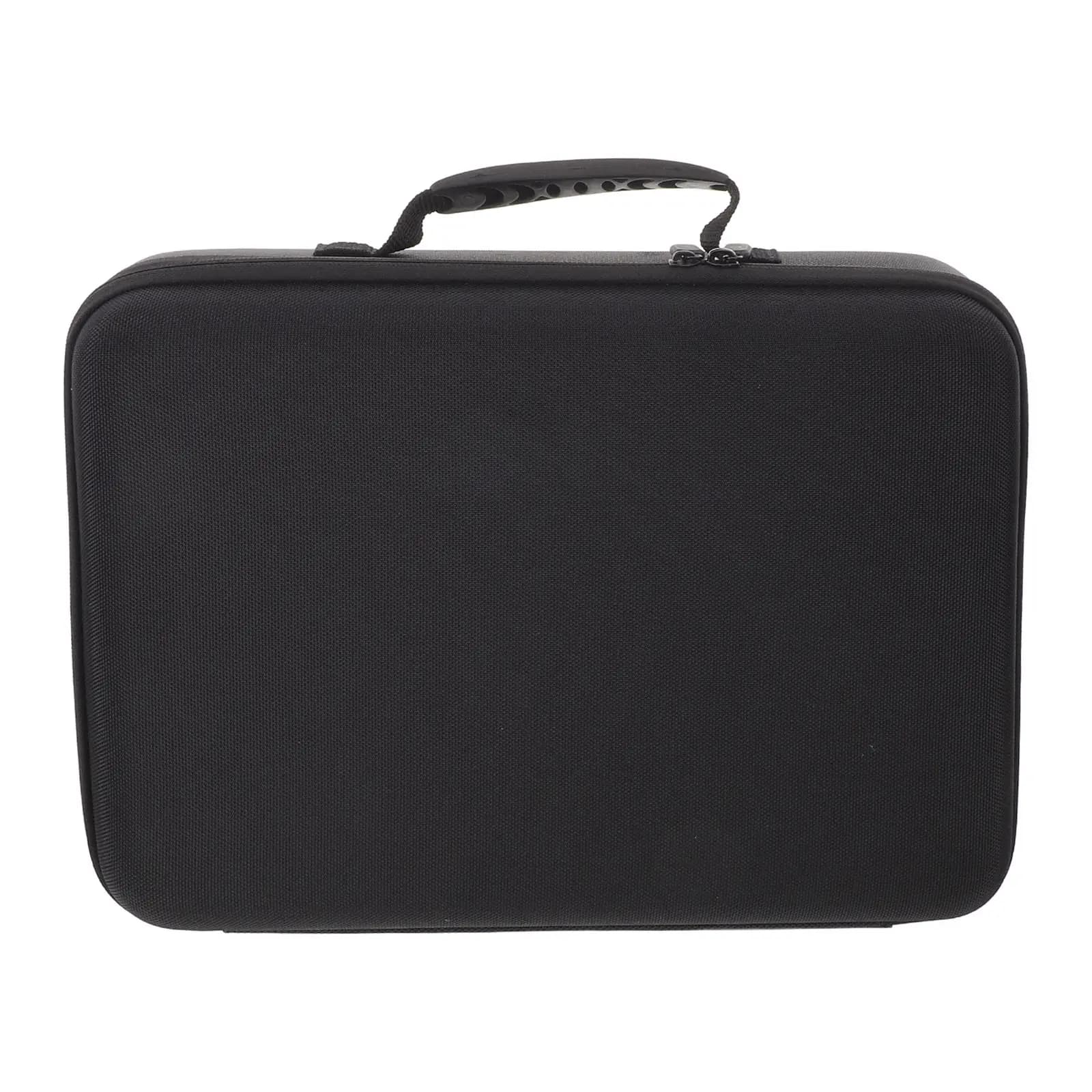 Hair Dryer Case Compatible Hd16 Portable Shockproof Anti-Collision Handheld Blower Holder Travel Black Hair Tool Storage