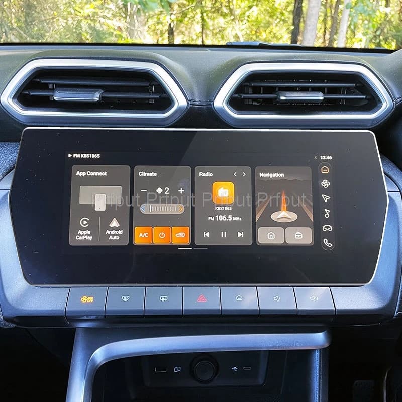 Pellicola Protettiva TPU per Schermo di Navigazione Auto MG ZS 2025 da 12,3 Pollici, Accessori per Radio GPS e Infotainment