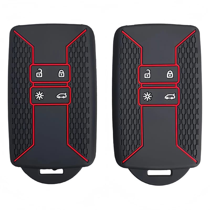 Custodia protettiva per chiave auto in silicone CALDO per Renault Captur Megane Talisman Espace Clio Zoe Koleos Scenic 4 Arkana Dacia Sandero Card