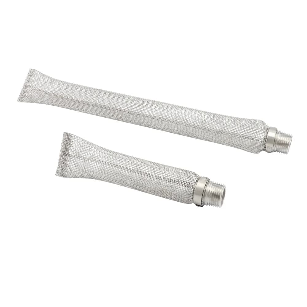 Stainless Steel Beer Filter Brewing Kettle Bazooka Screen Multifunction Mesh Strainer Wine 1/2" NPT Thread Tun Home Tools