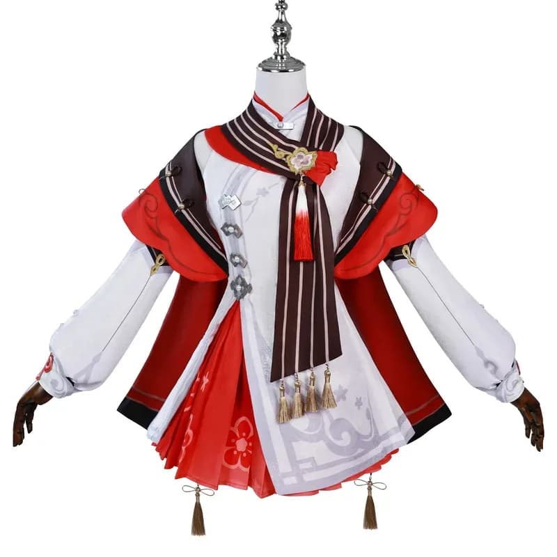 New2025 Genshin Impact Nuova Pelle Lanterna Rite Hu Tao Ciliegie Neve Laden Hutao Costume Xiang Ling Xiangling Costume Cosplay2025
