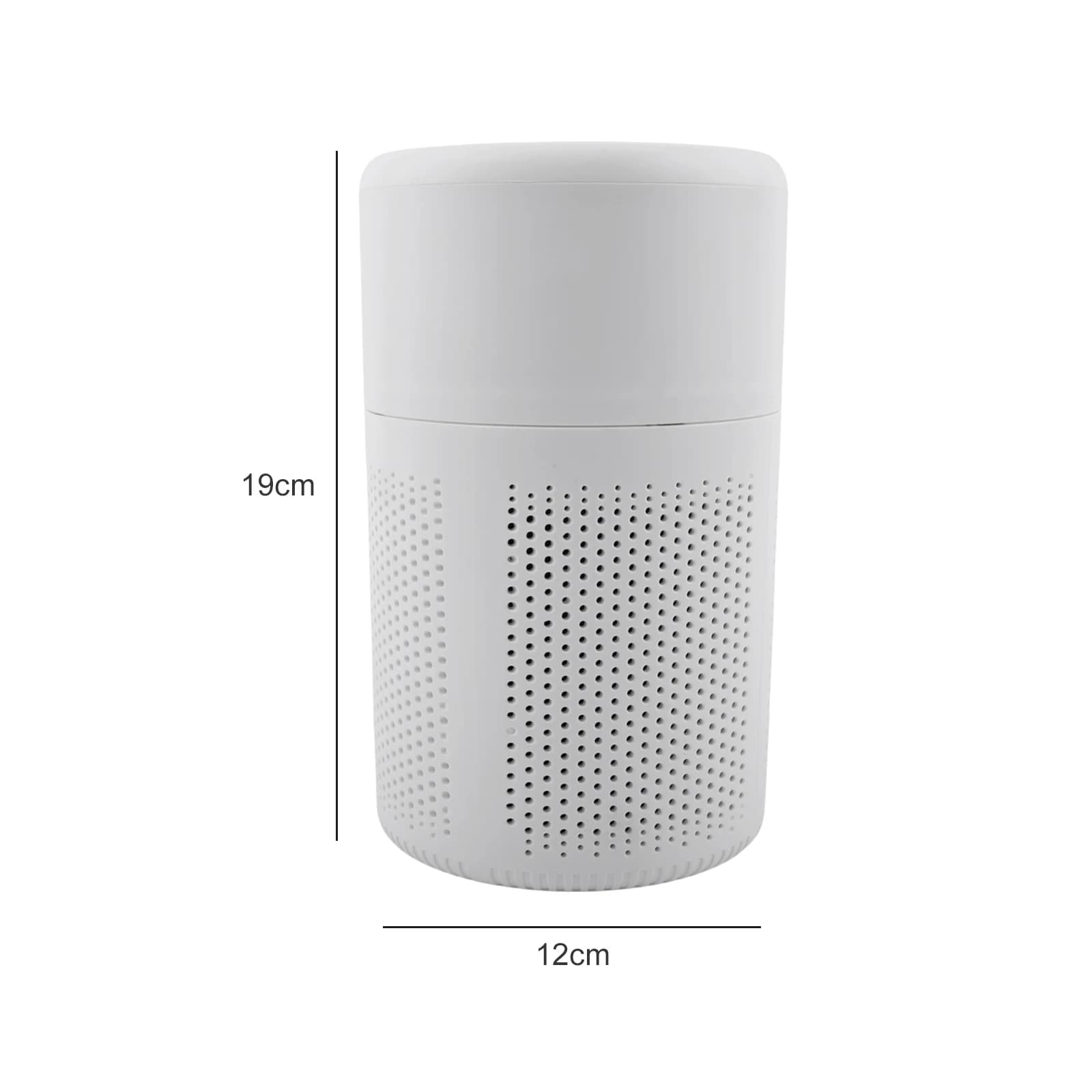 Sistema avanzato di purificazione dell'aria Funzione di deodorizzazione del purificatore d'aria bianco Rimozione PM 2.5 Tecnologia avanzata del filtro