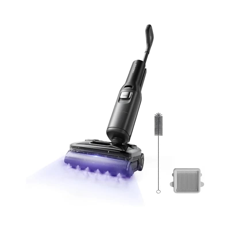 Miglior Aspirapolvere a Vapore Roborock 356 per Pulizia a Secco e Umido ° Scopa a Vapore F All-in-One con Luce Blu 180° per Pulizia Pavimenti ° Ruote AI Assistenti Pieghevoli