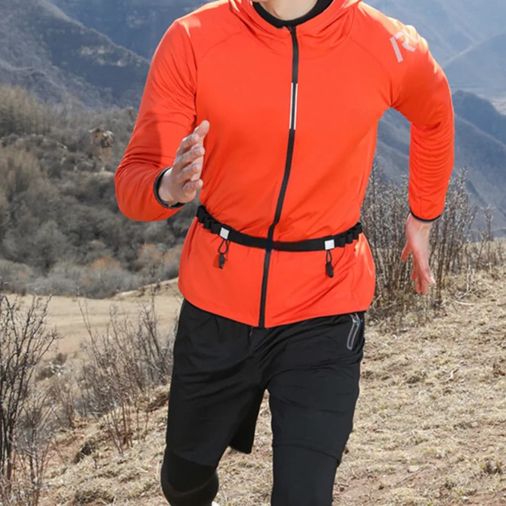 1pc Marathon Fixed Belt 18x10x2cm Adjustable Waterproof Reflective Belt for Race Joggingre Number Strap accessory