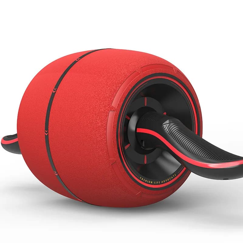 Ruota per Addominali con Cuscinetto per Ginocchia, Attrezzatura per Allenamento Fitness Indoor
