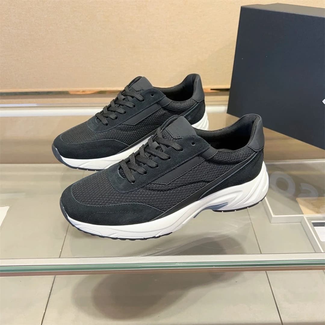 Sneakers Casual da Uomo, Scarpe Leggere e Traspiranti in Mesh, Scarpe Sportive da Corsa con Suola Rialzata, Calzature Versatili per Uso Quotidiano e Passeggio