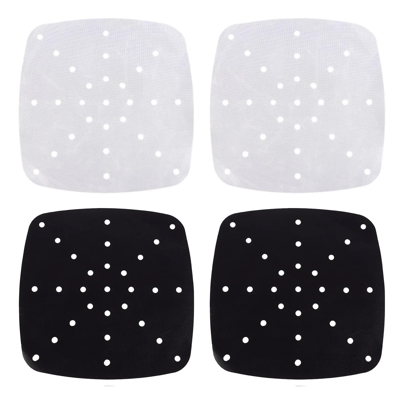 Set of 4 Carpets Resistant to High Temperatures, Non-sticks, Reusable for Cooking, Steaming and Air Frying