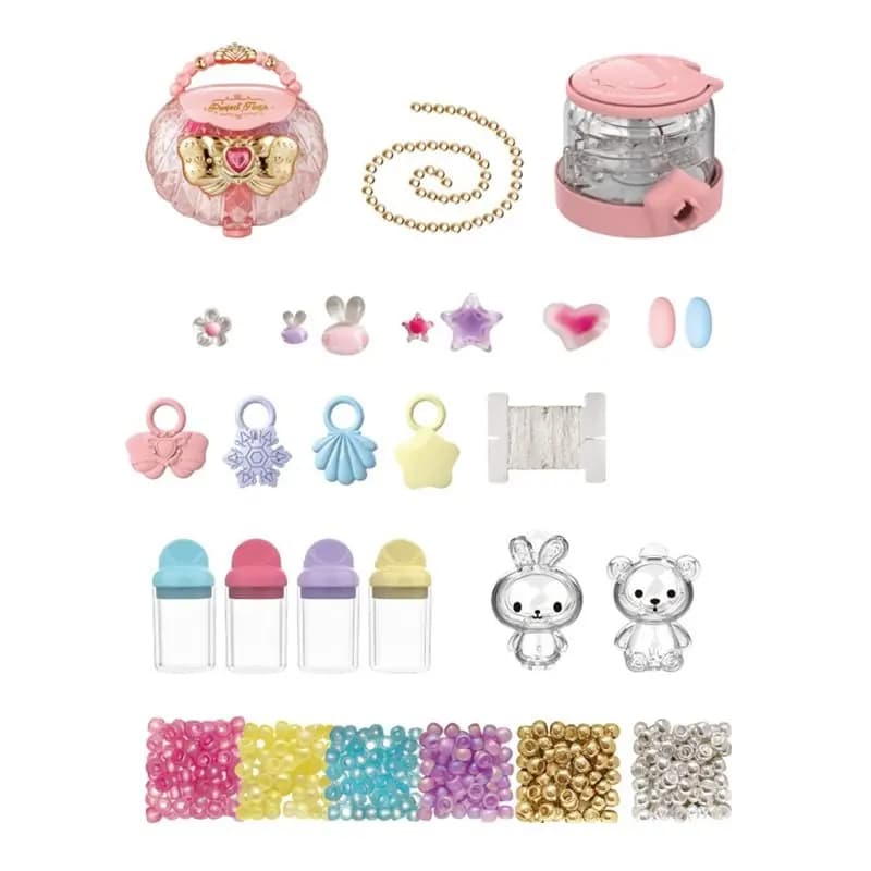 diNOW SAVE di Rotating Bordering Machine for Girls for Kids Tool for Jewelry Creation Bracelet Creating Children's Playground