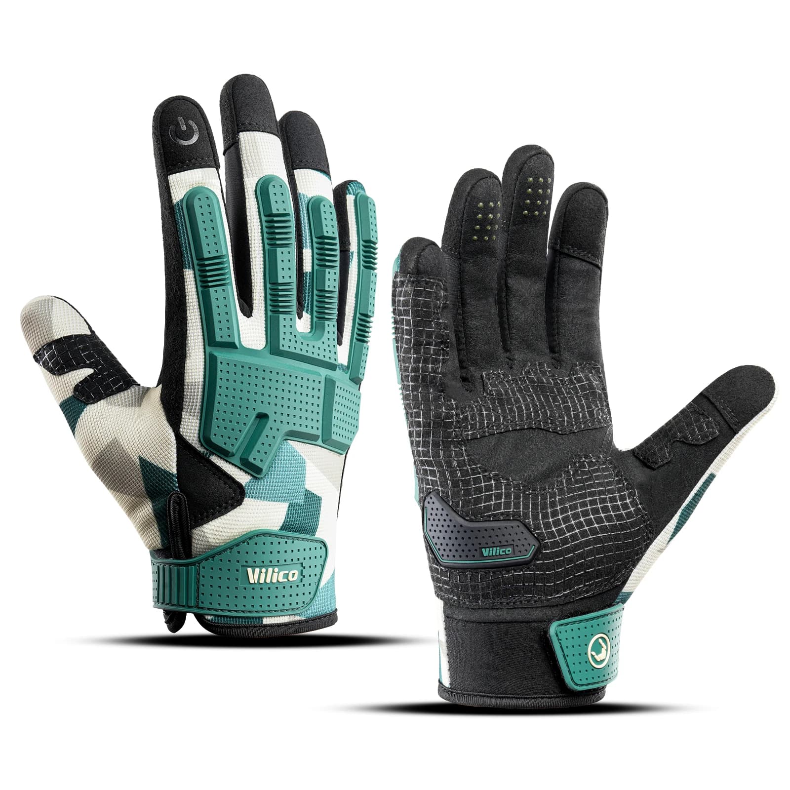 Vivolo professional motorcycle gloves for bicycle Fitness mountaineering palm padding thickened and wear resistant