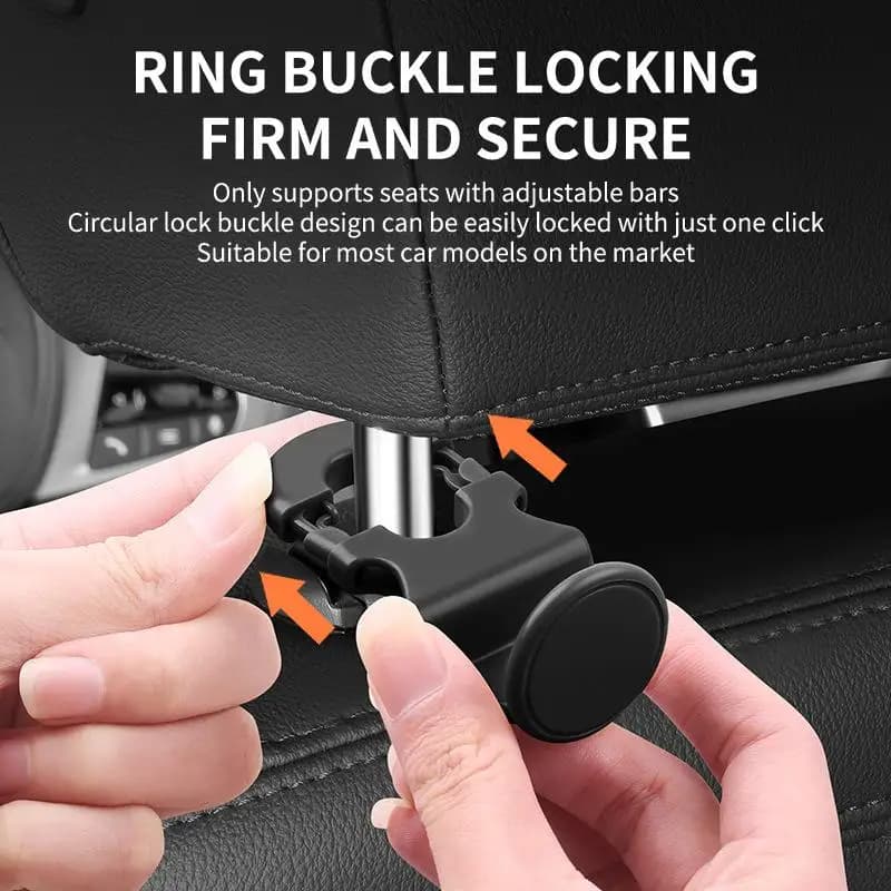 CA 4 pezzi nuovi ganci per sedile posteriore auto, accessori organizer per interni auto, portapacchi da 20 kg per borse della spesa, appendiabiti per poggiatesta auto