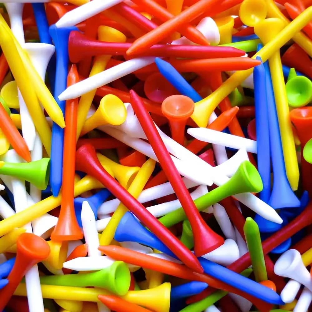 PGM Golf TEE Plastic Cup Pins 4 Sizes 36/54/70/83mm Golf Cup Tack Random Color Factory Wholesale Direct Selling QT009