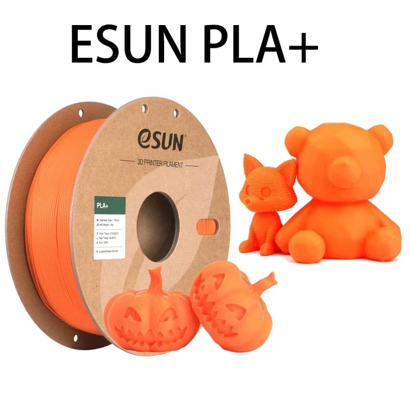 eSUN PLA+ Filament 1.75mm 1KG, 3D Printer Filament Dimensional Accuracy +/- 0.03mm, 1kg Cardboard Spool(2.2lbs) 3D Printing