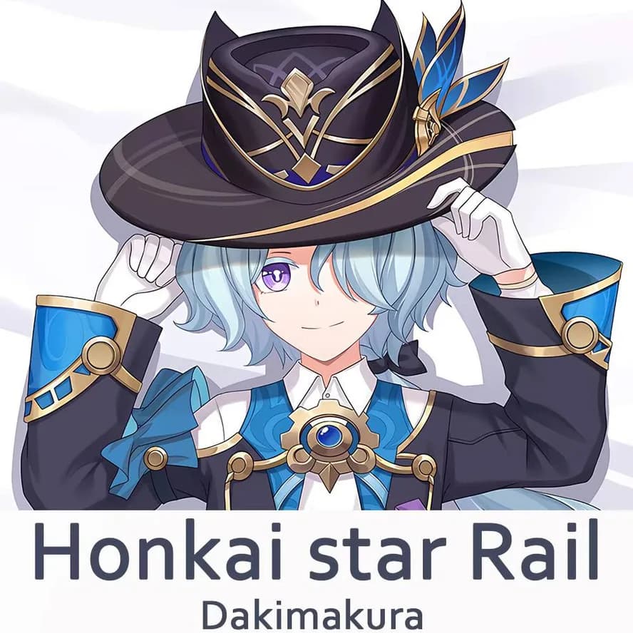 Rail ACG Honkai Misha Star Dakimakura 2WAY Hing Body Case Anime Federa per cuscino