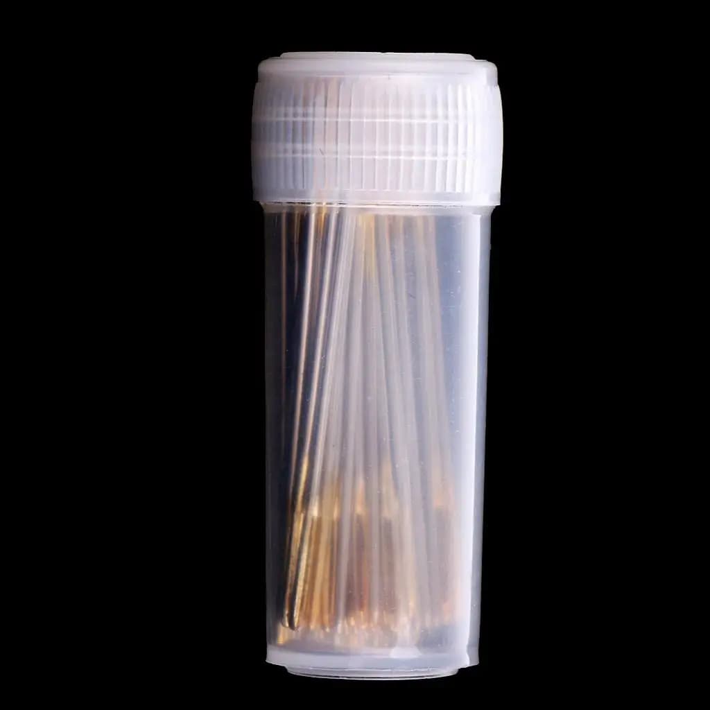Silver Gold Embroidery Needle Kit Cross Stitch Tapestry Sewing Needle Box for Fabric Handmade Crafts