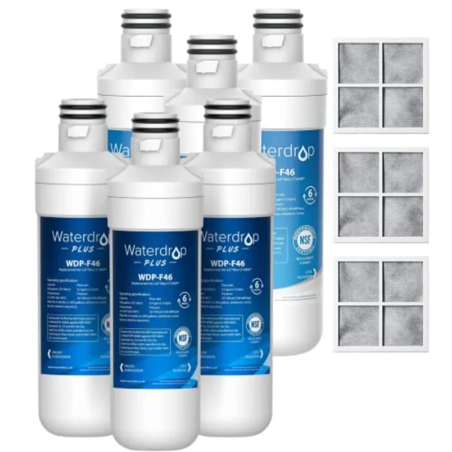 Plus LT1000PC ADQ747935 MDJ64844601 Sostituzione del filtro dell'acqua e del filtro dell'aria del frigorifero per LG ® LT1000