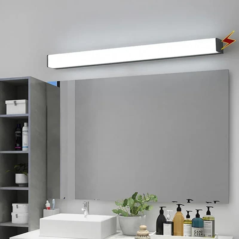 Applique da parete per armadietto 20cm 40cm 50cm lampada da specchio per bagno strisce lunghe lampade da parete Super luminose illuminazione per la casa