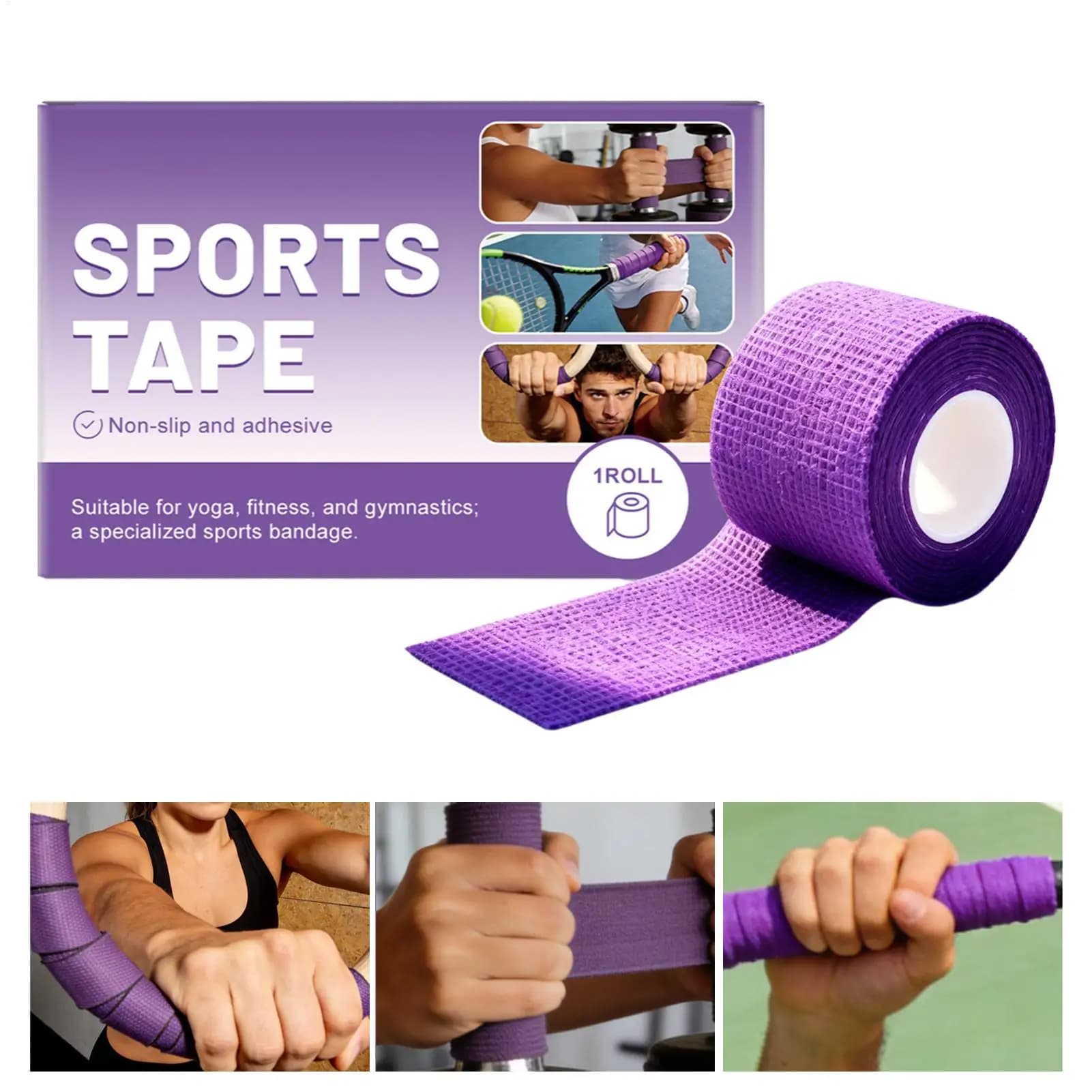 Anti-slip tape for Tennis and Badminton Racks, Anti-slip tape for Hockey and Baseball bats