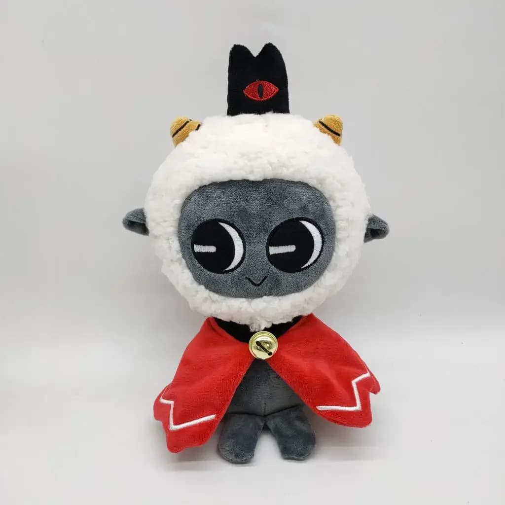 NEW 26CM Kawaii Lamb Plush Toys Cult of the Lamb Plush Doll Soft Stuffed Animal Sheep Plushes Game Doll Toys for Children Gifts