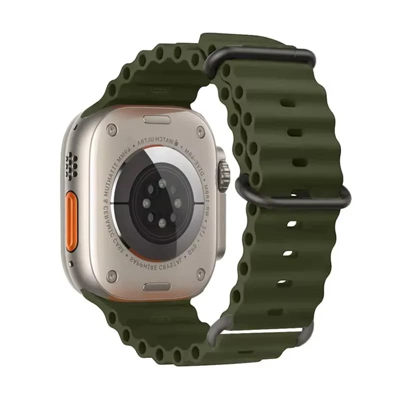 Cinturino Ocean per cinturino apple watch 49mm 44mm 40mm 45mm 41mm 46mm cinturino in silicone correa iWatch serie 7 6 5 3 se 8 9 10 ultra 2