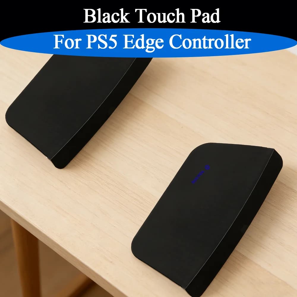 Nuovo Guscio in Plastica Nera per Touchpad della Console PS5 Edge, Parte di Ricambio per Riparazione Touchpad, Accessori per Gaming