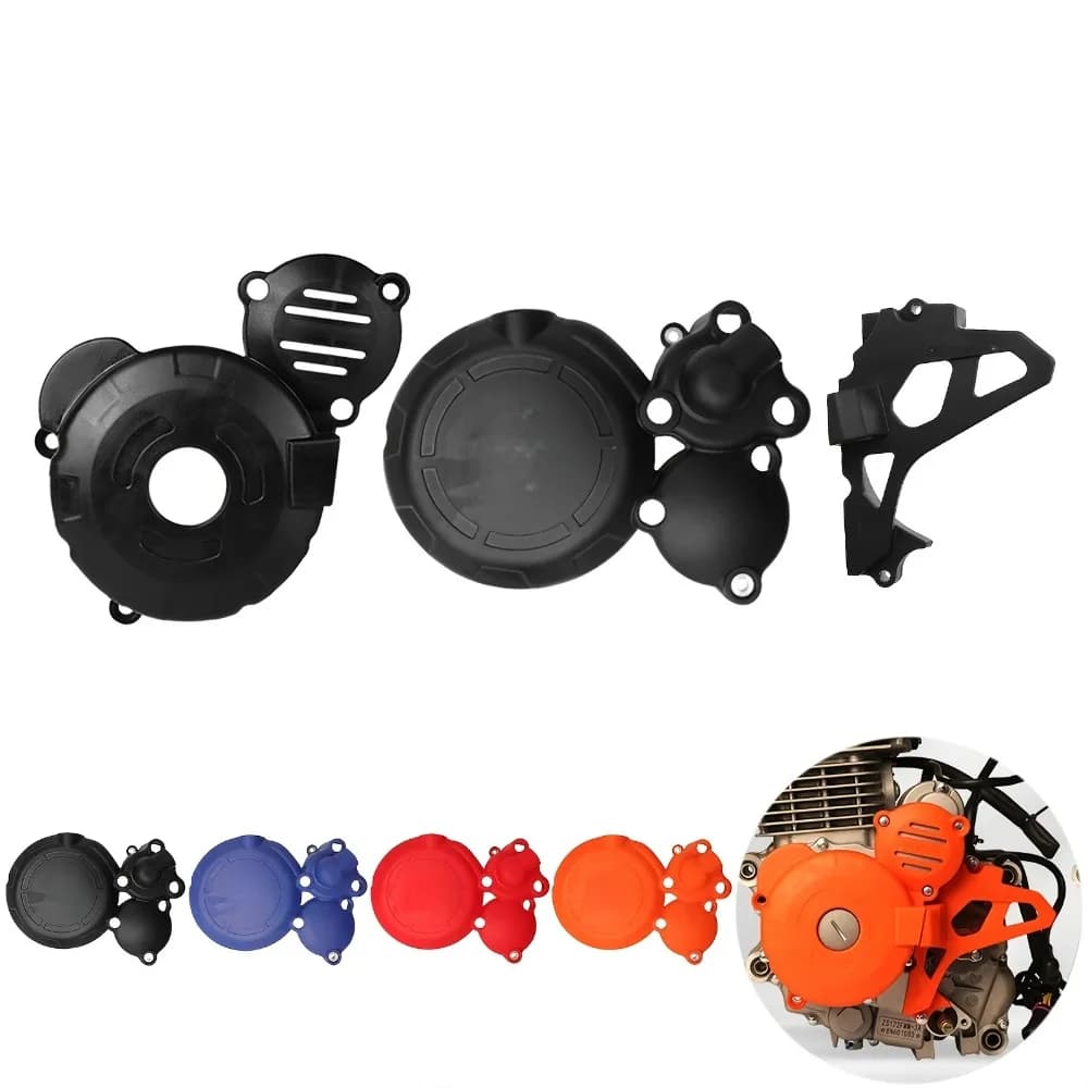 Motorcycle Engine Clutch Water Pump Ignition Cover Protector Fit Zongshen CBS300 NB300 Off-road Bike Parts