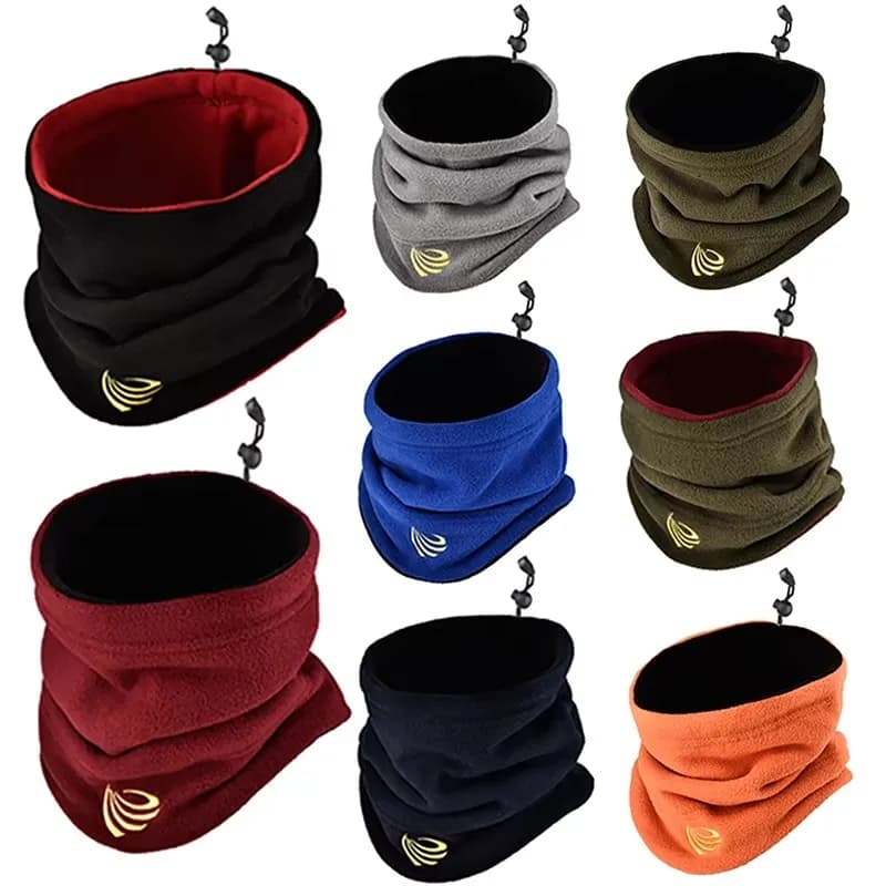 2/3 pezzi inverno scaldacollo sci tubo sci sciarpa snowboard maschera viso copertura per uomo donna colletto a prova di freddo all'aperto regalo di natale
