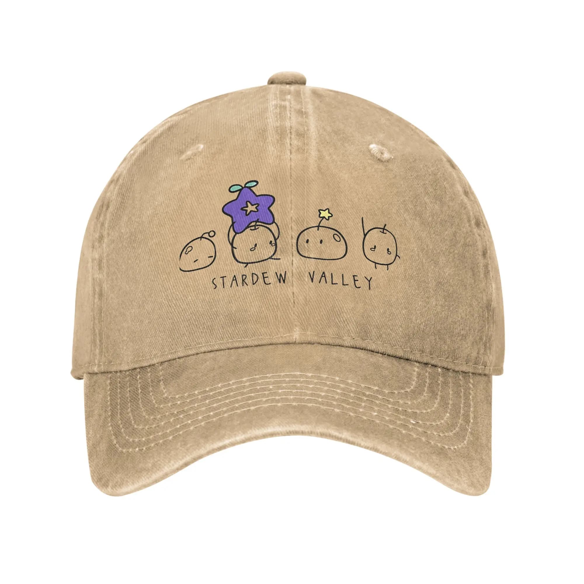 Gioco Stardew Valley Sun Berretto da baseball y2k Divertente unisex-adolescenti Cappelli hip-hop lavati Design a prova di sole Sport all'aria aperta Snapback Cap Regalo