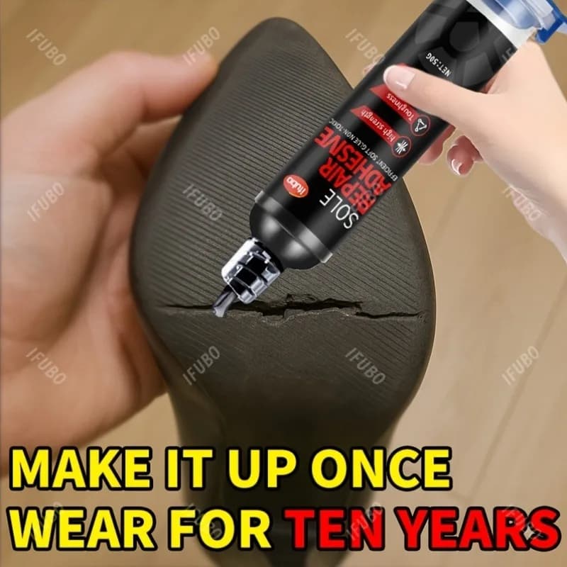 High Heel Repair Glue | Crack Fix & Wear Filling | Flexible Resin | Adhesive for All Shoe Sole Materials
