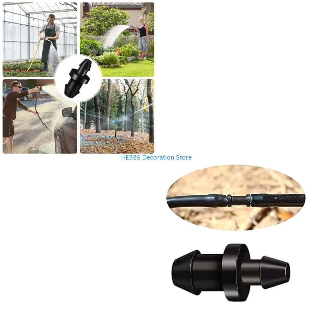 B0KC 100X Tappi per tubi flessibili con punte rinforzate Uscite tenuta in gomma permanenti per irrigatori per erba e esterna