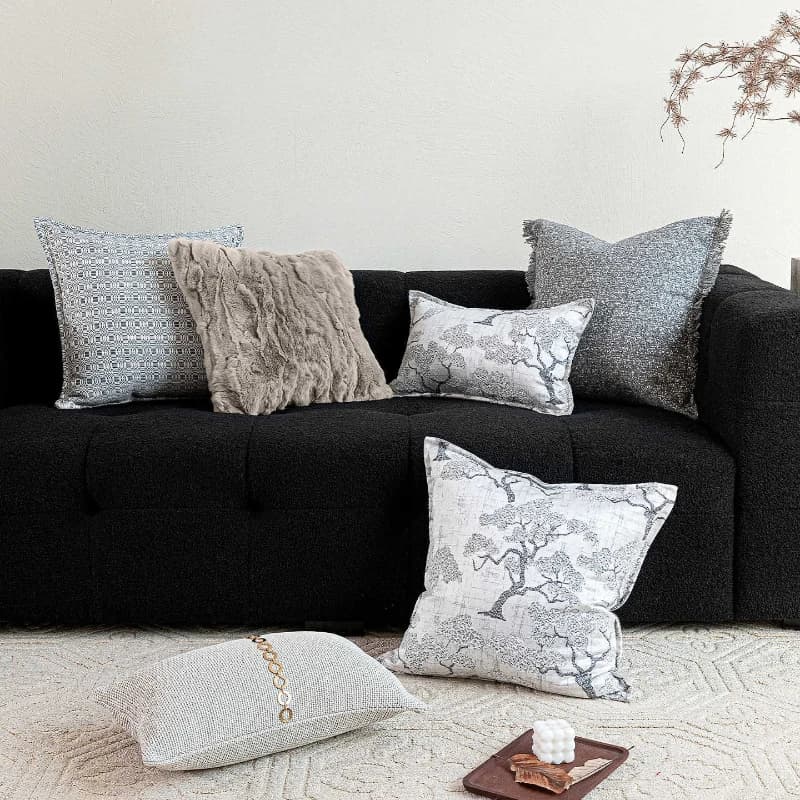 30x50/45X45/50X50CM Green Retro Throw Pillow Cover Antique Jacquard Waist Cushion Cover Decor Home Decorative Pillowcase