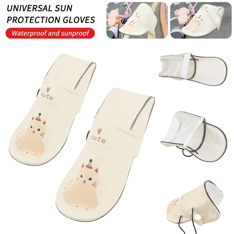 Copri manubrio moto Ciclomotori Manubrio Protezione solare estiva Guanti da manubrio antivento Accessori moto