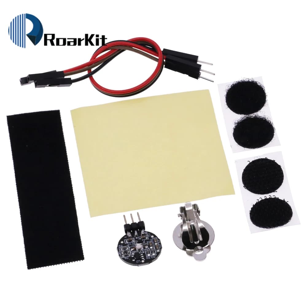 Kit sensore di impulsi per modulo frequenza cardiaca arduino Pulsesensor con raccordo