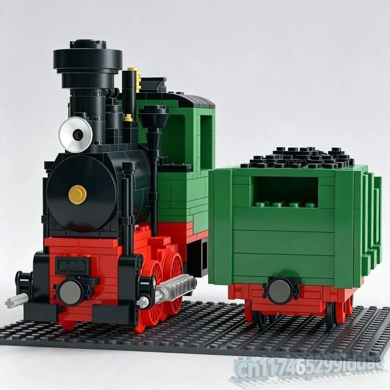 NEW 718Parts Stainz Train Tender MOC Custom Railway Model DIY Assembly Educational Toy Popular Building Blocks Collection Gift