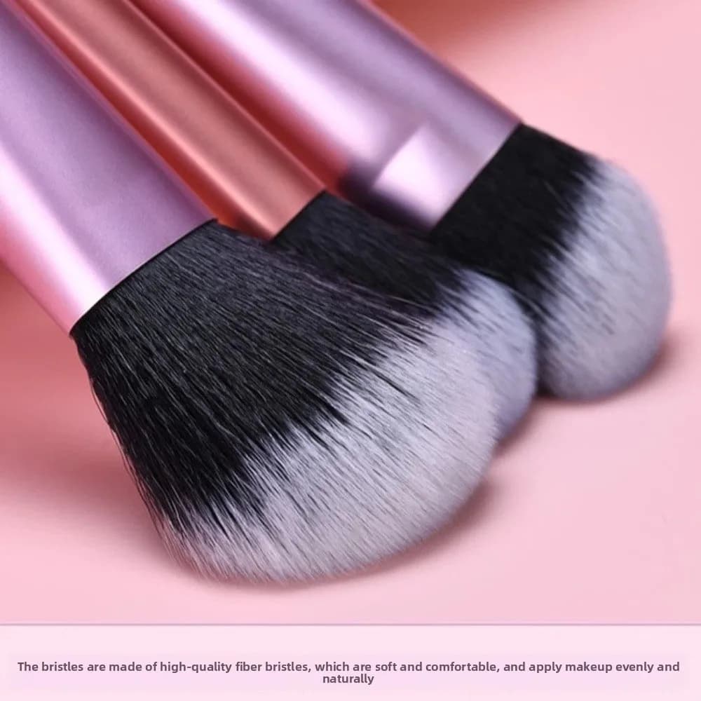 with bag Mini set of makeup brushes Tools for makeup furry brush powder shading brush Set of cosmetic brushes for soft concealer Essential travel elements