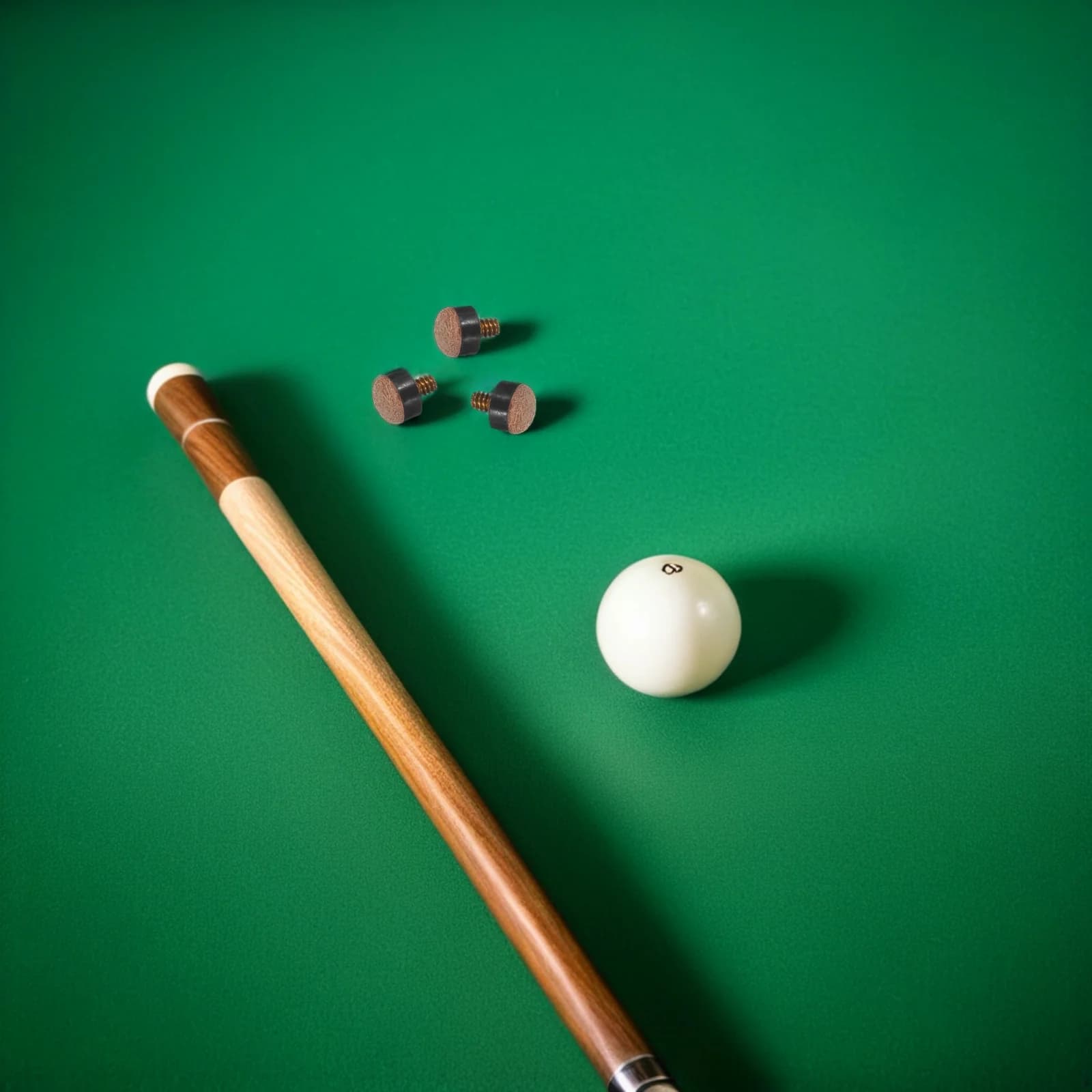 10 Pz 11mm Vite su Punte per stecche da biliardo Design filettato durevole Riduzione dello slittamento Migliorata Gameplay Pool Cue Ends