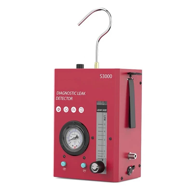 S3000 rilevatore di perdite di fumo per auto EVAP macchina del fumo tester sottovuoto localizzatore di perdite per tubi carburante per auto e moto