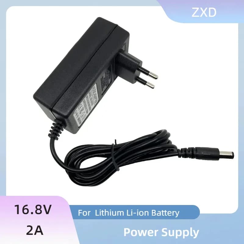 16.8 V 2A Wall Adapter Charger for Massage Gun Intelligent Li-on Battery Charger 18650 Li-on 5.5 * 2.5 mm EU/US/UK/UK/ AU